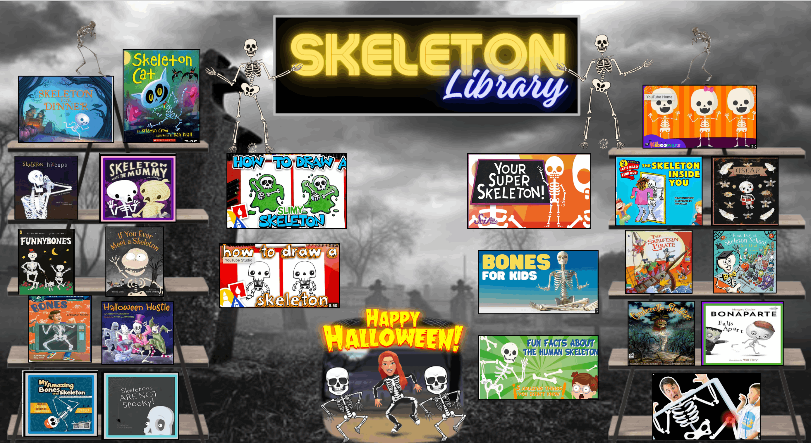 Skeleton Book Room